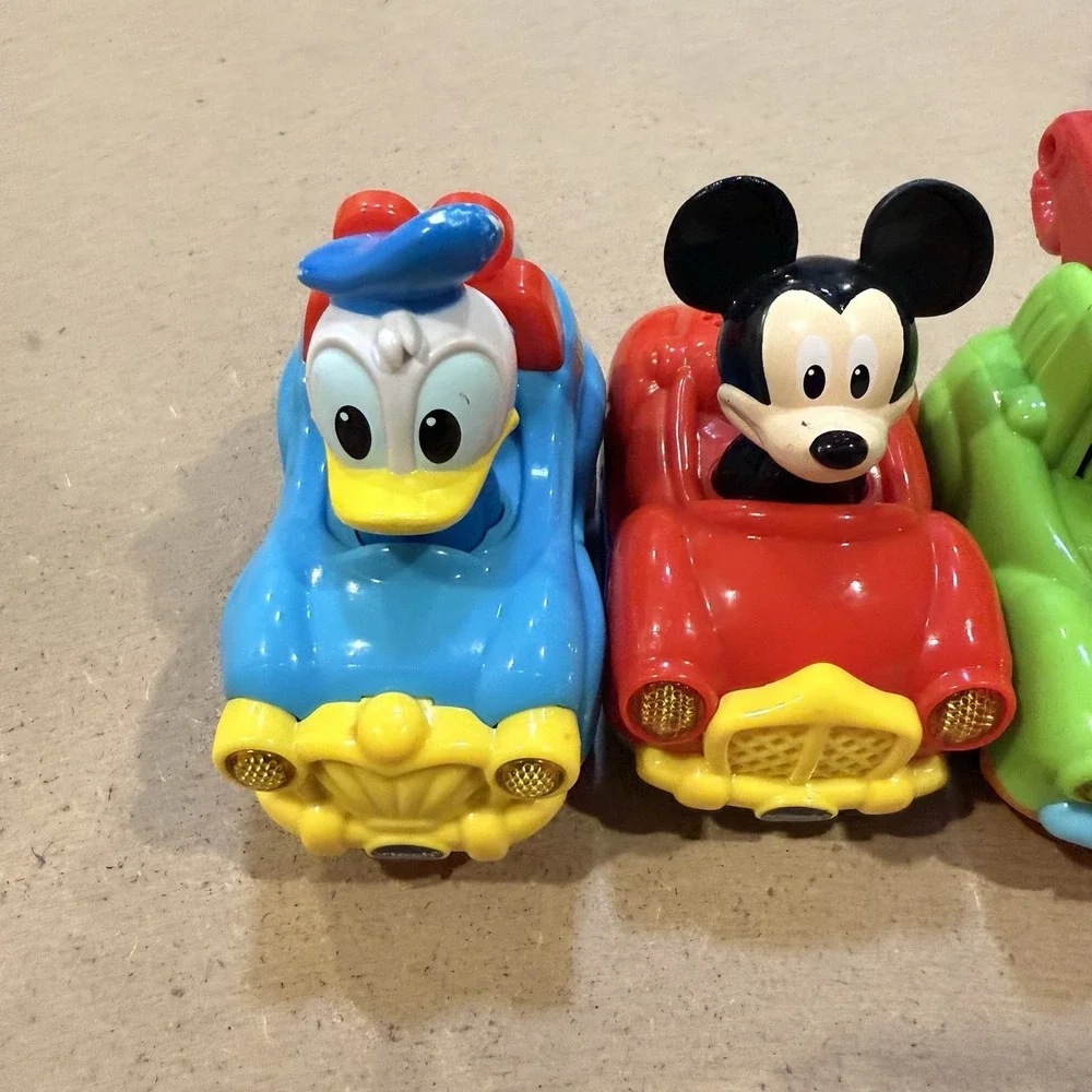 VTech Go! Go!‎ Smart Wheels Disney Goofy Tow Truck Mickey Convertible Donald SUV